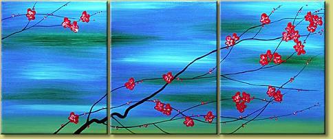 Dafen Oil Painting on canvas flower -set120